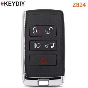 1 Piece KEYDIY ZB24 Universal Smart Remote Key KD ZB Series for Land Rover for Jaguar Style for KD-X2 KD900 Mini 5 Buttons