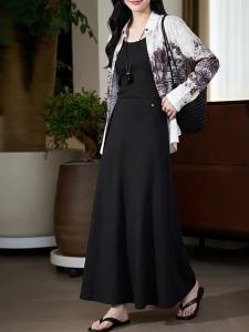 Misoshine | New Elegant High Quality Loose Fitting Slimming Dress