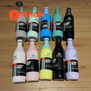 I know Stan.ley 304 Stainless Steel Insulated Bowling Pin Shaped Cold-Keeping Swan Bottle Portable Water Cup