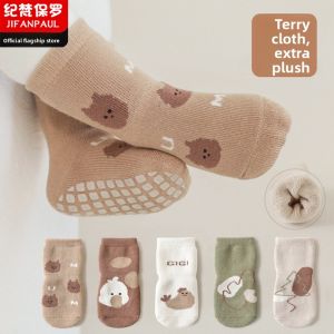 JIFANPAUL | Anti-Slip Warm Socks for Kids and Babies