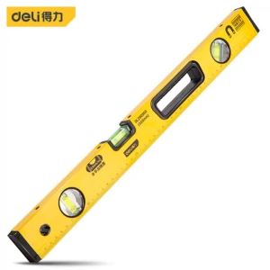 deli | Thước Đo Bằng Hợp Kim Nhôm Chính Xác Cao Deli Với Thước Đo Tường Mini Từ Tính Mạnh Mẽ Dùng Cho Đo Điện