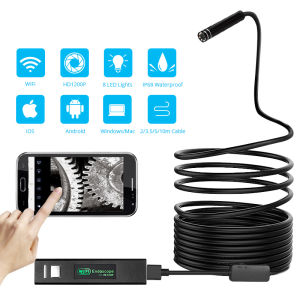 Hakao WiFi Endoscope Camera - Waterproof & Mini - In Stock - Iphone & Android Compatible