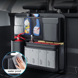 Seamital túi lưu trữ cốp xe phía sau xe ghế sau treo hộp lưu trữ đa chức năng Túi sắp xếp cốp xe