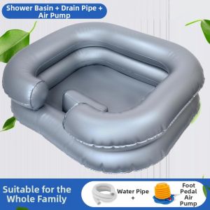 OUHUAGUAN | Inflatable Portable Folding Shampoo Basin