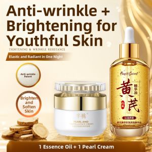 Peachs Secret | Huangqi Facial Essence Oil Tightening Anti-Wrinkle Anti-Aging Brightening Hydrating Repairing