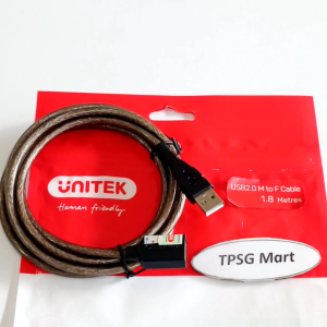 Cáp nối dài USB 2.0 dài 1.8m (Hiệu Unitek Chống nhiễu chất lượng)