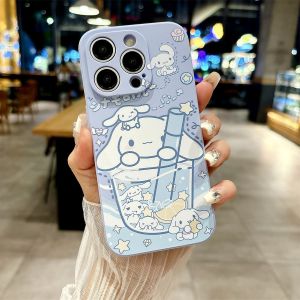 Cartoon Lemon Cinnamoroll Babycinnamoroll Pacha Dog with Lying Applicable Honor 60plus 50 40 30 20 Pro Phone Case 50M Couples Play 9A 8A 7A Cartoon Crossbody Rope Protective Cover