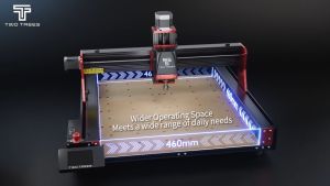 👍🏻👍🏻NERE TwoTrees TTC 450 Pro CNC Router Laser Engraving Cutting Machine 460x460x80mm for Wood PVC