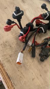 สายไฟเชื่อมต่อ ESC เเขน M1/M4 โดรนเกษตร  ของเเท้ มือสอง ใช้งานได้ปกติ สำหรับรุ่น T20