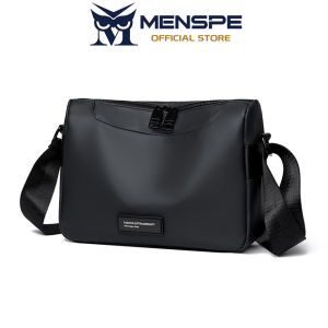 MENSPE Men’s Shoulder Bag Simple Cross Body Bag Casual Lightweight Messenger Bag Phone Bag Large Capacity Waterproof Leisure Sport Street Bag Travel Bag Outdoor Riding Bag For Men
