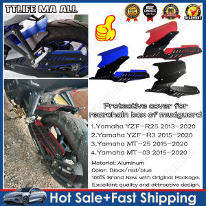 3 màu🚗Chất lượng cao + trong kho🚗Cho Yamaha YZF R25 R3 yzf-r25 Chắn Bùn dè phía sau Xích bảo vệ Bìa Bộ bảo vệ MT-03 MT25 2014 2015 2016 2017 2018 2019 2020