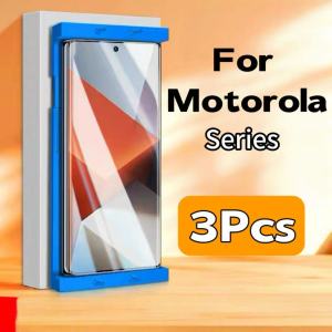 3Pcs Premium Ceramic Film For Motorola Moto Edge X40 X30 40 30 S30 Ultra Pro Fusion Screen Protector With Install Kit