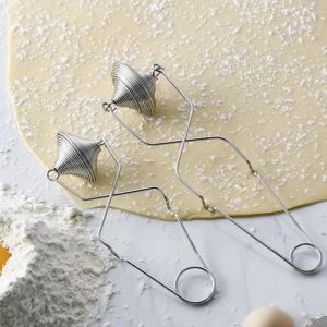 New 304 Stainless Steel Powder Shaker Fine Mesh Flour Sifter for Baking Cocoa Matcha Sugar Sieve Practical Kitchen Baking Tools