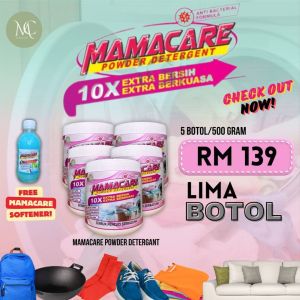 Sabun Mamacare - Ibu Cucian Kotoran Degil Fabrik Tahi Lalat Karat Kunyit Kerak Kuali Sambal Dakwat Pen Milo