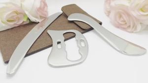 Dụng Cụ Massage Gua Sha Bằng Kim Loại Lớn Có Tay Cầm Để Cạo Cơ - Dụng Cụ Gua Sha Cho Lưng Cổ Mặt Chân