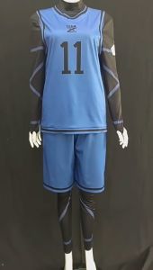 Blue Lock Isagi Yoichi Chigiri Hyoma Kunigami Rensuke Bachira Meguru Cosplay Costume Basketball Uniform Football Outfit