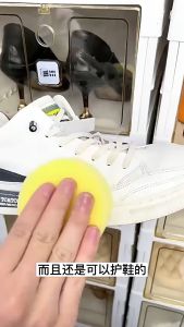 White Shoes Cleaning Cream Paste Multi-purpose Sneaker Boots Car Seat Sofa Dirt Stain Cleaner Magic Cleaning Polish Wax