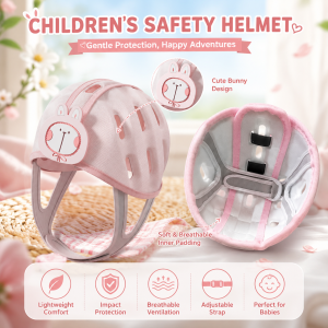 Baby Head Protector Helmet for Crawling and Walking 7–24 Months – Ultra-Lightweight & Breathable Infant Safety Helmet