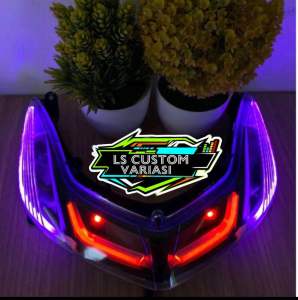 New Sen CUSTOM Mio Smile new smoke set Alis running gans Kualitas Top Terbaik Motorcycle