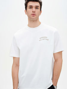GIOVANNI VALENTINO | Antibacterial Letter Print Short Sleeve T-Shirt