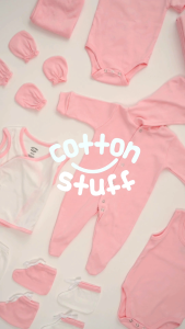Cotton Stuff - Long Sleeve Sleeper with Hood