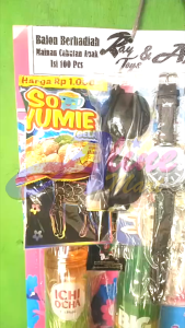 Mainan Jadul Balon Berhadiah Minuman Jam Kacamata Isi 100Balon Semua Anak Suka Untung Besar