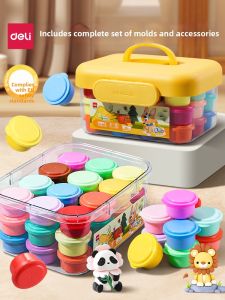 deli | Non-toxic Food-grade Clay 36-color Modeling