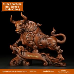 Ji Shanyuan | Wealthy Attraction Zodiac Bull Ornament