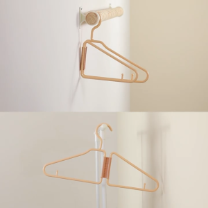 Foldable Clothes Hangers/Space Saving Closet Organizers/Portable Travel Drying Rack Wardrobe Storage Hanger
