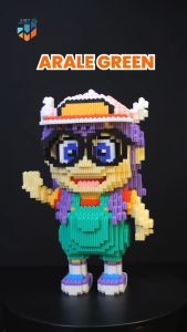 SMY Nano Blocks Dr.Slump Arale Mainan Anak Bricks Education Toys Balok Susun Puzzle Animasi 3D Model