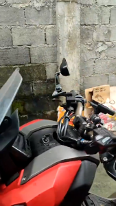 Windshield Bracket Visor For Honda ADV 160 150 Side Mirror Bracket Alloy Multi-Functional Adjustable CNC