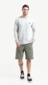 KWITAN Kaos Basic Stripe Salur GREY. 