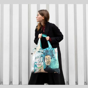 Basquiat Warhol Art Lightweight Eco-friendly Shopping Bag