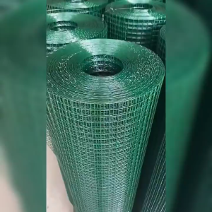 PVC galvanized welded steel wire mesh garden and outdoor fences 1PCS ( 1.5Mete1.8Meter Fence Pole Heavy Duty Wire Fence Pole in Used for fencebarbed wire rope 10PCS)