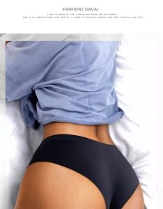 Fashion Ultra-Thin Ice Silk Seamless Half Sheath Womens T-Back One-Piece Underwear Womens Fitness Yoga Briefs