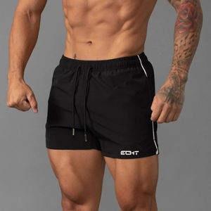 Mens Sportswear Breathable Quick Drying Bodybuilding Shorts Mens Gym Training Male Athletes Beach Shorts