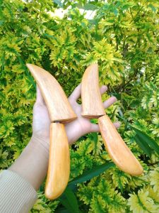 pisau raut kayu + sarung  / pisau ukir super tajam