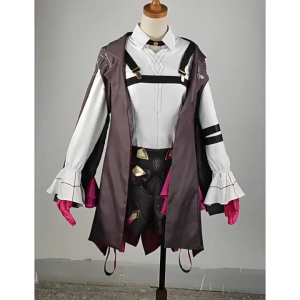 Kafka Cosplay Anime Game Honkai: StarRail Kostum Combat Seragam WanitaHalloween Party Pakaian wig