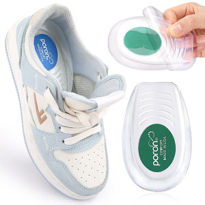CCW 1 Pair Silicone Gel Heel Cups Shoe Inserts Pads Cushion for Plantar Fasciitis Heel Spurs & Heel Pain Foot Care