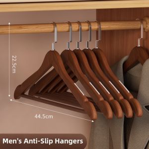MAISHIKE | Anti-slip Mark-free Wooden Hanger