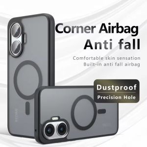 สำหรับ Xiaomi Poco F7 Magsafe กรณีชาร์จไร้สายสำหรับ Xiaomi PocoF7 5G กันกระแทกป้องกันการลื่นซุปเปอร์ป้องกันอ่อนด้านหลัง