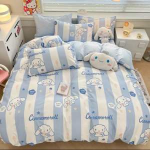 ผ้าปูที่นอน||ผ้าห่มนวม(ลายชินนาม่อนขาว) ขนาด 3|5|6 🛌 ฟุต เนื้อผ้าคอตตอน 100% หนานุ่ม นอนสบาย🛒🌷🌸🌈