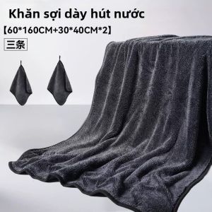 Khăn Lau Xe Hút Ẩm Không Lại Vệt Không Rơi Lông