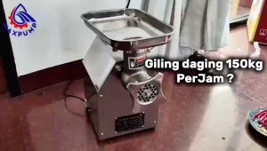 MAXPUMP Mesin Penggiling Daging Penghancur Daging Makanan 750W 220V Mesin Giling Daging Meat Grinder
