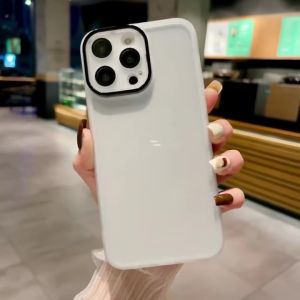 Soft Case Samsung Galaxy A13 LTE A23 A33 A53 A73 4G 5G Ponsel Phone Case Silikon TPU Lembut Tahan Guncangan Transparan dengan Penutup Pelindung Lensa Kamera