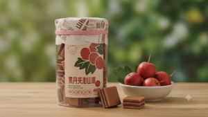 [Ready Stock Ships Immediately] Childhood Memories! Hawthorn Sandwich 280g - Soft chewy sweet and sour a refreshing and appetizing snack a traditional casual treat.