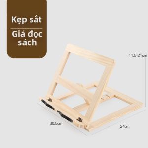 ZHENXUE | Giá Đỡ Đọc Sách Đa Năng Gỗ
