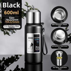 Long-lasting Insulated 316 Stainless Steel Smart Water Bottle