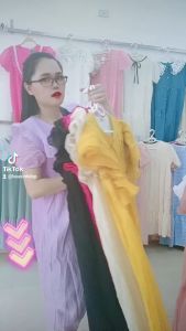 Đầm Bầu Váy Bầu Mùa Hè Xếp Ly Tay Cánh Tiên Thời Trang Thiết Kế Xinh Xắn Mặc Đi Chơi Đi Làm