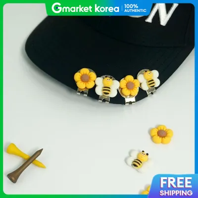 Flower Bee Golf Ball Marker Magnetic Marker